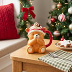 Karaca New Year Yılbaşı New Bear Kupa 450 ml