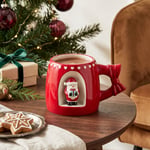 Karaca New Year Yılbaşı Santa Globe Kupa 560 ml