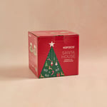 Karaca New Year Yılbaşı Santa House 2 Kişilik Kahve Fincan Takımı 110 ml