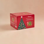 Karaca New Year Yılbaşı Wooftree 2 Kişilik Double Kahve Fincanı 120 ml