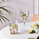 Karaca Palmera Akrilik Su Bardağı 430 ml Şeffaf