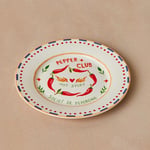 Karaca Pepper Club Pasta Tabağı Peperone 19 cm Mavi