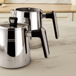 Karaca Powersteel Pro 316+ Space Çelik İndüksiyon Tabanlı Çaydanlık Takımı