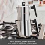 Karaca Powersteel Pro 316+ Space Çelik İndüksiyon Tabanlı Çaydanlık Takımı