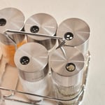 Karaca Ripple 7 Parça Baharat Seti Inox