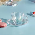 Karaca Rory Kalp Figürlü Kahve Fincanı ve Tabağı 80 ml