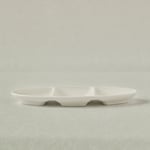 Karaca Stream Basic Line 3 Bölmeli Sunum Tabağı 26 cm