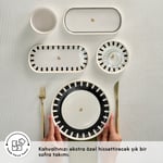 Karaca Stream Bone Kore 28 Parça 6 Kişilik Kahvaltı Takımı