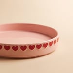 Karaca Sweetheart Çukur Tabak Pembe 20 cm