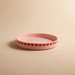 Karaca Sweetheart Çukur Tabak Pembe 20 cm