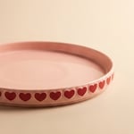 Karaca Sweetheart Pasta Tabağı Pembe 21,5 cm
