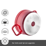 Karaca Swiss Crystal Neocast 7 Parça Döküm Tencere ve Tava Seti