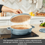 Karaca Swiss Crystal Neocast 7 Parça Döküm Tencere ve Tava Seti