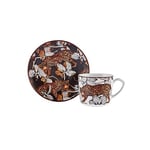 Karaca Tiger 2 Kişilik Kahve Fincan Takımı 80 ml