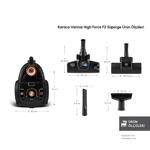 Karaca Vantuz High Force F2 Matte Elektrikli Süpürge