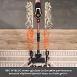 Karaca Vantuz Power Up Pro Dik Süpürge Black Copper