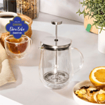 Karaca x Ebru Erke Pia Kiku Çİft Cidarlı French Press