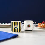 Karaca x Fenerbahçe Lisanslı 2 Kişilik Çay Fincan Takımı 230 ml