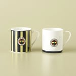 Karaca x Fenerbahçe Lisanslı 2 Kişilik Çay Fincan Takımı 230 ml