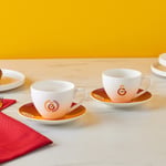 Karaca x Galatasaray Lisanslı 2 Kişilik Çay Fincan Takımı 220 ml