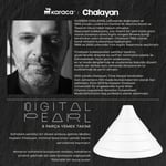 Karaca x Hussein Chalayan Fine Pearl 6 Parça Tek Kişilik Yemek Takımı