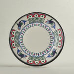 Karaca x Ömür Akkor İznik Balık Pasta Tabağı 21 cm