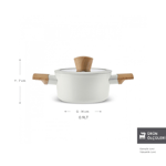 Karaca x Refika Swiss Crystal Almond Cream Tencere