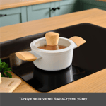 Karaca x Refika Swiss Crystal Almond Cream Tencere