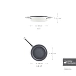 Karaca x Refika Swiss Crystal Creamy Metal Tava Sahan Set Cream