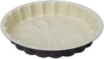 Karbon Çelik 30 cm Yuvarlak Dilimli Tart Turta Kek Kalıbı mt211