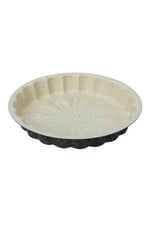 Karbon Çelik 30 cm Yuvarlak Dilimli Tart Turta Kek Kalıbı mt211