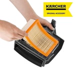Karcher düz katlamalı filtre, Karcher çok amaçlı elektrikli süpürge WD 4 ila WD 6 arası (hızlı ve konforlu değiştirilebilir, kir teması olmadan, ıslak ve kuru emişi filtre değişimi gerektirmez)
