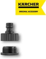 Karcher Musluk Adaptörü (G1 w/ G3/4) Çap Düşürücü - Seçenekler: Musluk Adaptörü G1 w/ G3/4 Çap Düşürücü