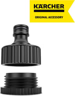 Karcher Musluk Adaptörü (G3/4 w/ G1/2) Çap Düşürücü - Seçenekler: Musluk Adaptörü G1 w/ G3/4 Çap Düşürücü