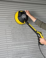 Karcher T-Racer T 5 Yüzey Temizleyici (Su Sıçramasına Karşı Koruma, Büyük Yüzeyler için, Iki Düz Püskürtme Başlığı, Dikey Çalışma için Sap)