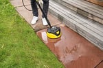 Karcher T-Racer T 5 Yüzey Temizleyici (Su Sıçramasına Karşı Koruma, Büyük Yüzeyler için, Iki Düz Püskürtme Başlığı, Dikey Çalışma için Sap)