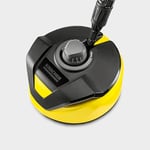 Karcher T-Racer T 5 Yüzey Temizleyici (Su Sıçramasına Karşı Koruma, Büyük Yüzeyler için, Iki Düz Püskürtme Başlığı, Dikey Çalışma için Sap)