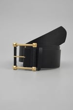 Kare Gold Tokalı Kalın Kadın Kemer 5.5 cm