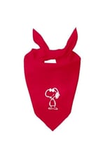 Kare Snoopy Tasarım Tek Renk Fular