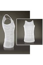 Karın Toparlayıcı Bel Ve Göğüs Toplayıcı Slim Fit Erkek Korse Atlet
