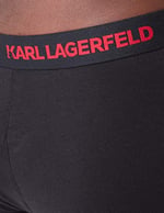 KARL LAGERFELD Hip Logo Trunk (3'lü paket) Boxer ŞortErkek