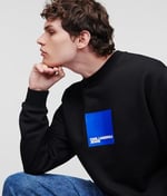 KARL LAGERFELD JEANS Erkek Klj Regular Logo Sweat Sweatshirt