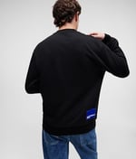 KARL LAGERFELD JEANS Erkek Klj Regular Logo Sweat Sweatshirt
