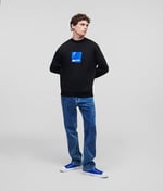KARL LAGERFELD JEANS Erkek Klj Regular Logo Sweat Sweatshirt