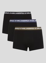 KARL LAGERFELD Logo Gövde Colorband (X3) Trunks Erkekler