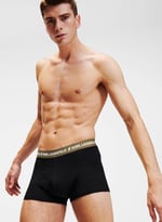 KARL LAGERFELD Logo Gövde Colorband (X3) Trunks Erkekler