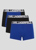 KARL LAGERFELD Tam elastik bagaj seti (3x) Boxer Şort Erkek