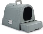 Karlie Plastik Kedi Tuvaleti Mavi 51x38,5x39,5 cm