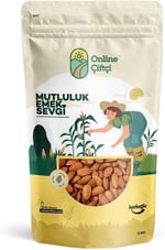 Karlıoğlu Çiğ Yerli Badem 1KG