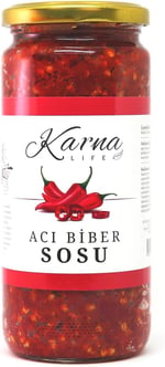 Karna Life Acı Biber Sosu 500 Gr
